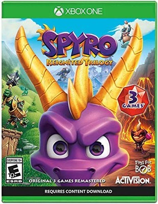 Spyro Reignited Trilogy - Xbox One - Video Game By Activision Inc - GOOD