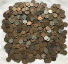 800+ Unsearched Wheat Pennies with Indians, 1876, 1914-S and 1922-D showing!