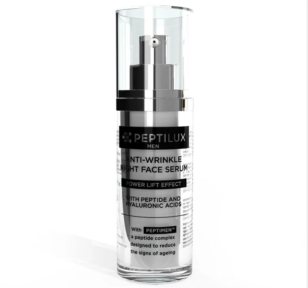 Peptilux Men Chogan Siero Notte Antirughe Lusso Effetto Lifting