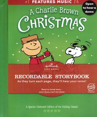 Hallmark A Charlie Brown Christmas - Recordable Book...