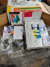 Flatbed Scanner Vintage MUSTEK  Model 600 III EP PLUS Compact  Scanner Brand New