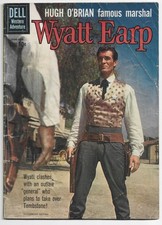 Dell Four Color (1942 Series) Hugh O'Brian, Famous Marshal Wyatt Earp #11 1960