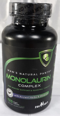 Monolaurin Supplements - Monolaurin Capsules w/ Astragalus, Cat s Claw, Beta Glu