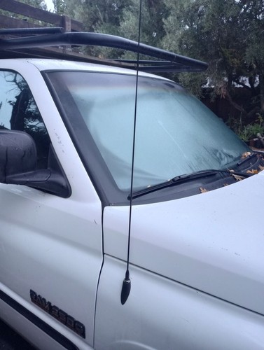 31" Black Antenna Mast Power Radio for DODGE RAM & RAM 1500 2500 3500 09-23 New - Picture 23 of 24