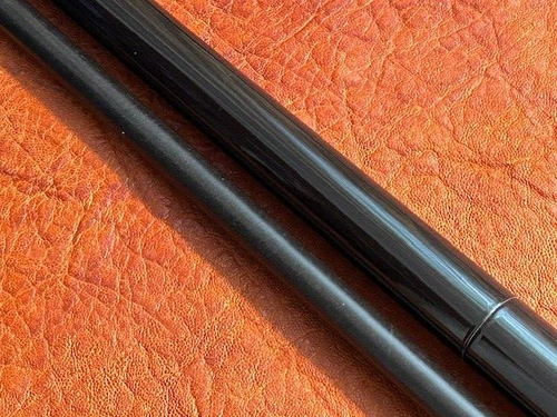 TNT Black Phantom Break Jump Pool Cue With Black Stained Purpleheart Shaft. - Picture 4 of 7