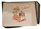 u…21 Christmas Cards Bunny And Mouse Sledding 