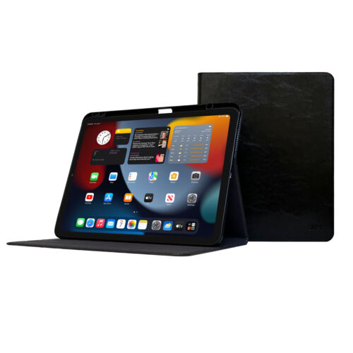Funda de cuero para iPad Pro 13" (M4) - 7ª generación - 2024 - con soporte para lápiz - dormir/despertar - Imagen 11 de 12