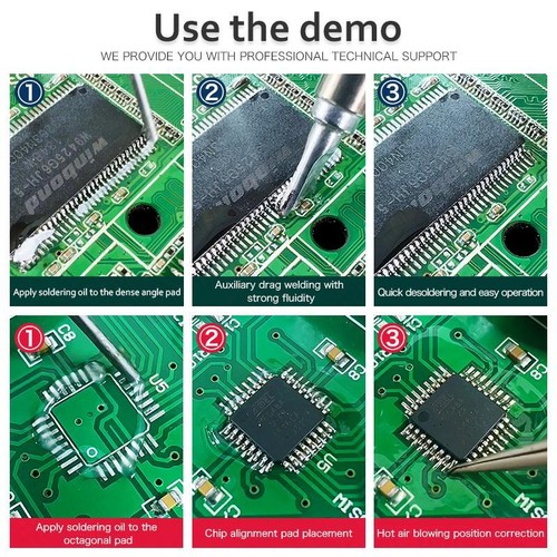 SMD No-Clean Welding Flux 10cc BGA PCB Repair Rosin Solder Paste Lead-Free - Imagen 12 de 25