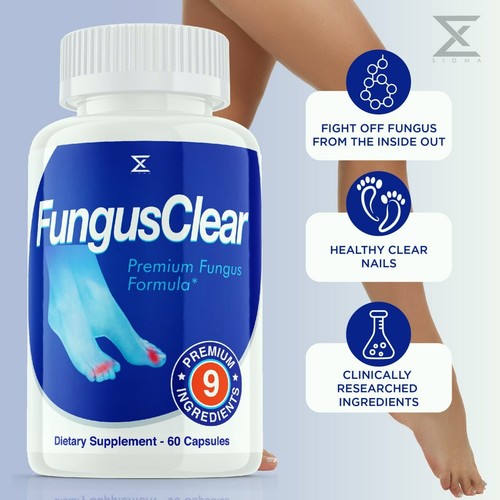 (2 Pack) Fungus Clear Probiotic - Advanced Fungus Clear Pills for Nails - Picture 6 of 7