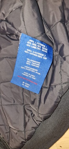Panfield real leather bomber jacket verry rare xl good condition - Picture 9 of 9