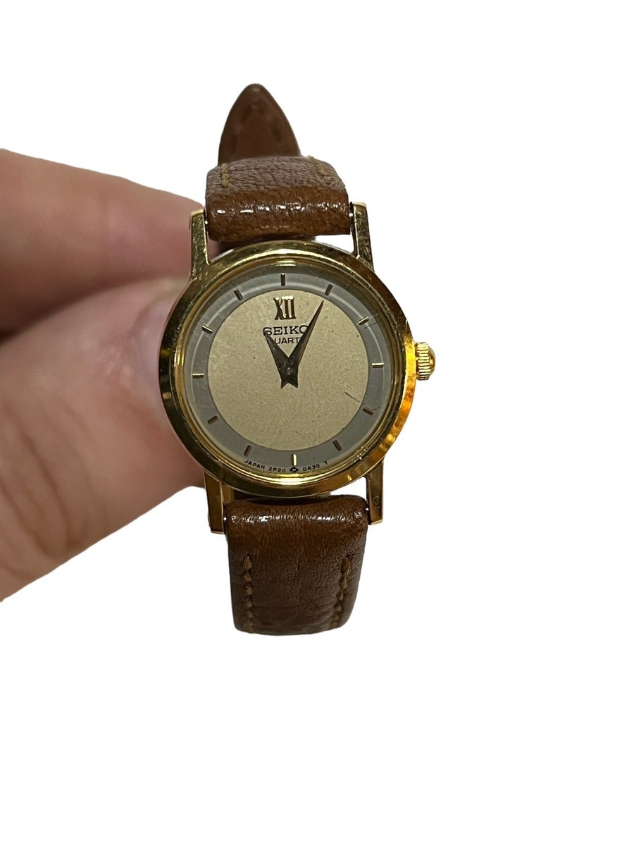 RARE UNIQUE Women's Watch SEIKO 2P20-0A19 NEEDS BATTERY | eBay