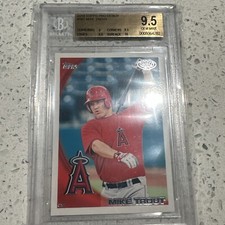 2010 Topps Pro Debut Mike Trout #181 BGS 9.5 - Subs 9, 9.5,9.5,10