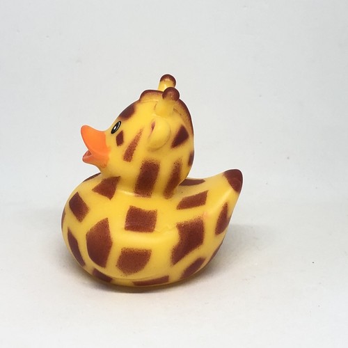 Giraffe Rubber Duck 2” Ducky Bath Pool Jeep Toy - Picture 4 of 7
