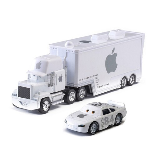 Disney Pixar Cars Giocattolo Lightning McQueen Mack Haulers Camion Racers Auto pressofusa - Foto 24 di 26