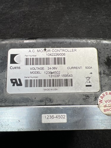 Raymond 425-C40TT Motor Control Module OEM 1042226/006 - 第 9/9 張圖片