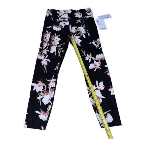 NUEVO Pantalones de Lycra Athleta M Salutation Stash Bolsillo Spandex Floral Negro Precio de venta sugerido por el fabricante 89 USD - Imagen 10 de 13