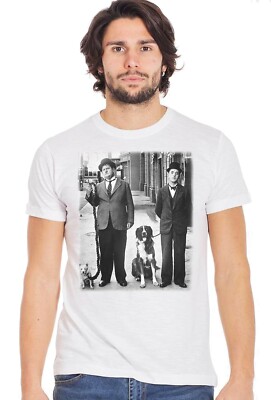 Stanlio & Ollio 18-81 T-Shirt Urban Herren 100% Fiammato