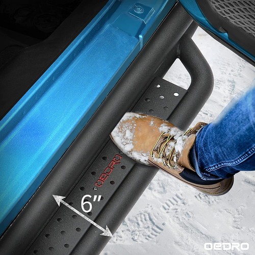 Running Boards for 2005-2023 Toyota Tacoma Pickup Double Cab Side Step Nerf Bars - Picture 5 of 8