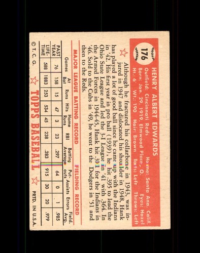 1952 TOPPS SET BREAK 1-310 U-PICK  MIXED CONDITION EXMINT TO FAIR/POOR GRADES - Picture 191 of 319