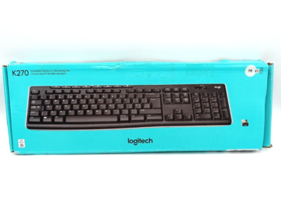 Logitech K270 Kabellose Tastatur für Windows - AZERTY Französisch - B-Ware