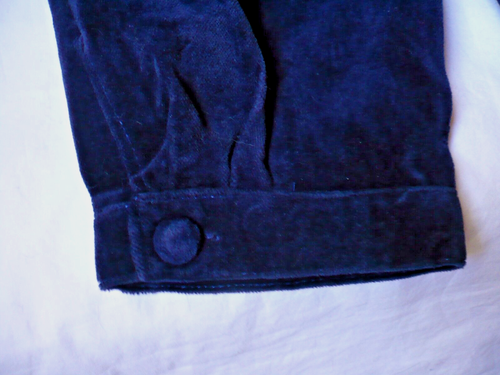 Patrizia Wigan Kids Velvet Shorts, Knickers, Knee Length, Navy Blue Size 5 - Picture 2 of 7
