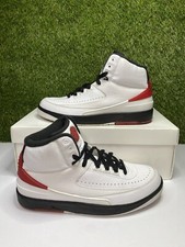 Air Jordan 2 Chicago Retro OG Size 10 Mens White Red Sneakers 2022 DX2454-106