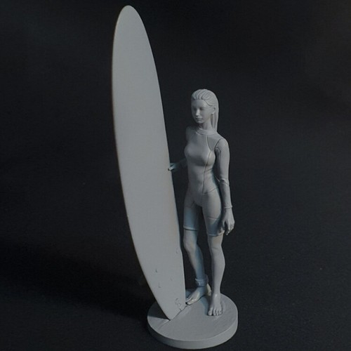 1/20 Resin Bust Character Bust Model Surfer 3D Printed Model - Picture 4 of 10