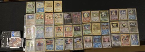 HEAVY!? Spanish base Set booster Pack + 40 Vintage Holos/reverse Holos. 