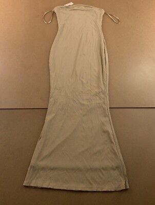 Almere Basics x Maddison Lynn Womens Large Body Shaping Strapless Maxi Dress NWT