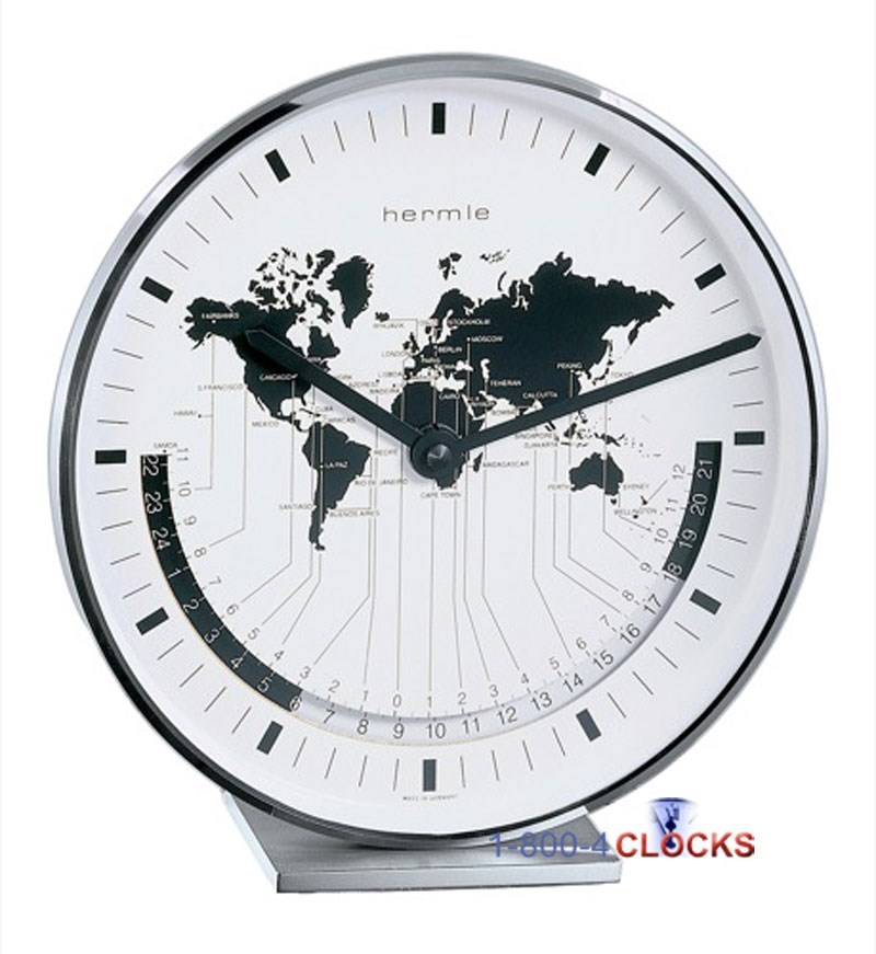 Hermle Buffalo II World Clock 33% OFF MSRP 22843-002100