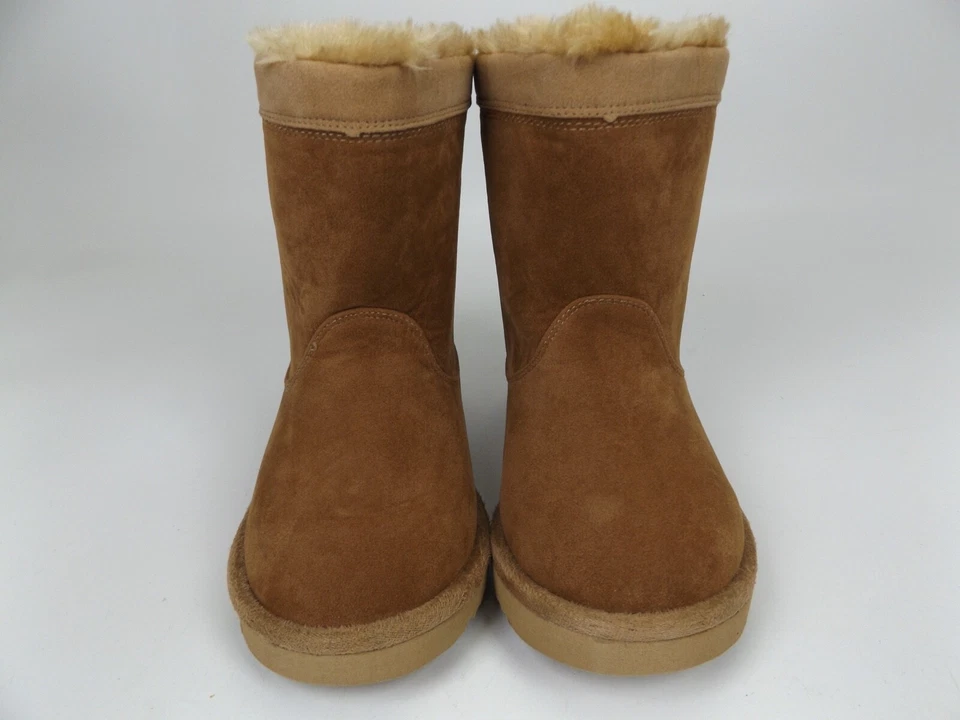 ¡NUEVO! Western Chief Niñas Moda Medio Acogedora Bota Makena Cacahuete Talla 1.0 K EE. UU. Niñas Foto 4 de 4