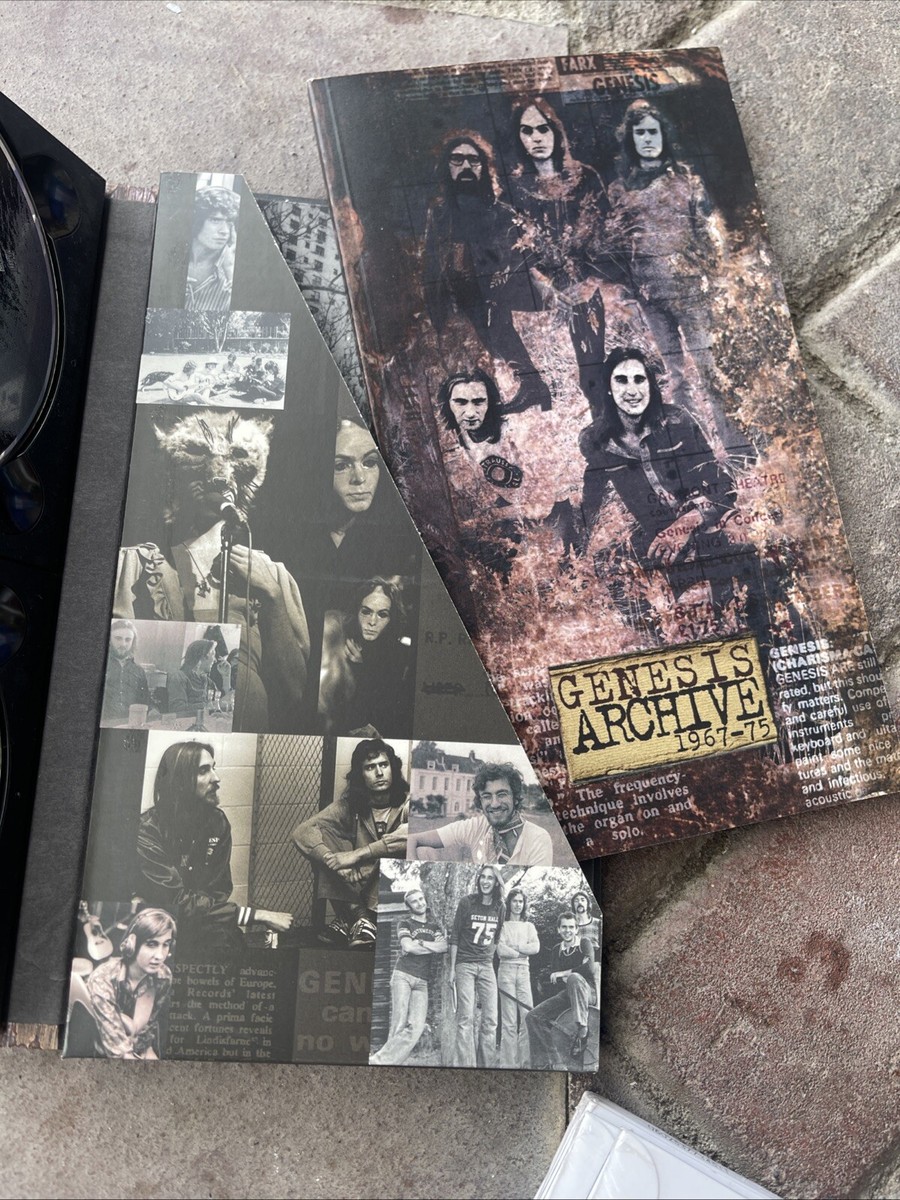 GENESIS Archive 1967-75 4CD Box Set *RARE* PETER GABRIEL Live Hits
