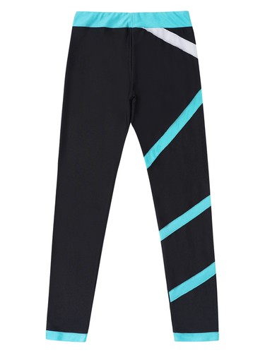Sweatsuits Kids Girls Long Sleeve Hoodie Yoga Leggings Gym Workout Bodysuit - Picture 9 of 35