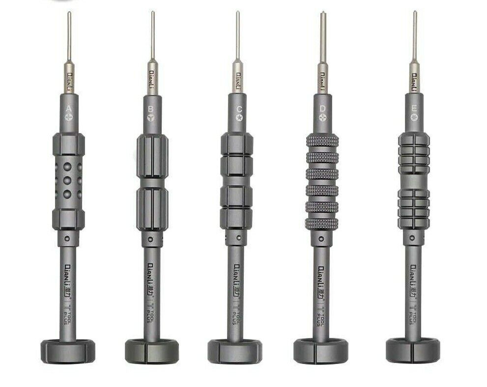 Juego completo de 5 destornilladores QianLi ToolPlus iThor A, B, C, D,...