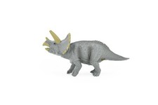 Triceratops Dinosaur, Realistic Toy Model Plastic Replica  3"  F8115-B117