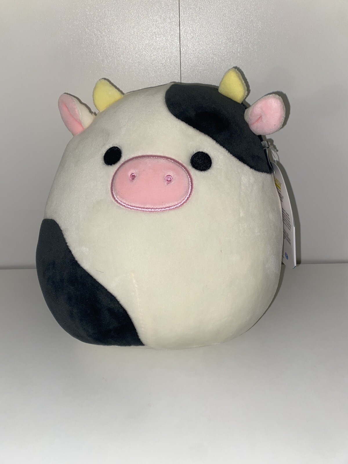 Rare HTF Squishmallow Connor The Cow 7.5-8