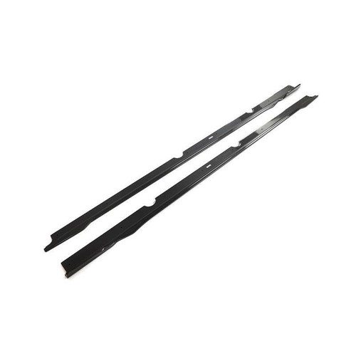 For Kia Stinger 2018-2023 Real Carbon Fiber Side Skirt Extension Lip Spoiler Kit - Picture 14 of 17