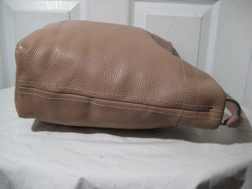 PRADA Pastel Pink Leather Hobo Shoulder Bag - Picture 6 of 24