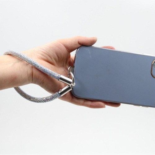 Chaîne de poignet diamant - lanière de téléphone courtes longues sangles de téléphone pour accès au téléphone D6K3 - Photo 21 sur 35