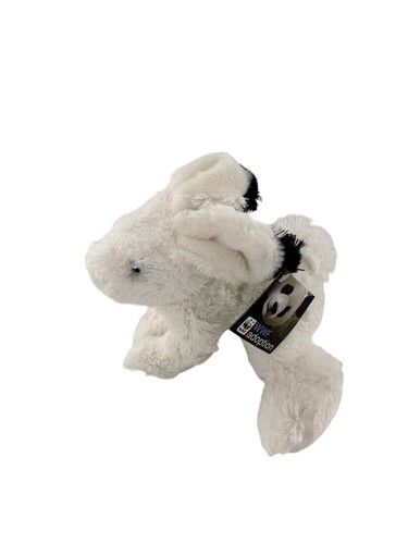 WWF Wild Republic White Bunny Plush 8" Stuffed Animal Soft Toy Easter Adoption - Picture 10 of 11
