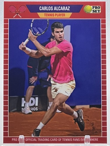 💥CARLOS ALCARAZ 2023💥LEAF PRO SET TENNIS💥ATP #1 IN WORLD💥SP LE #/2367🔥🔥🔥