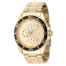 Watch Invicta 47577 Pro Diver Men 46 mm Stainless steel