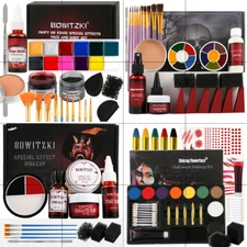 Halloween Make up Kit Oil Face Paints Trauma Pro SFX Make up Kit Many Kit Party