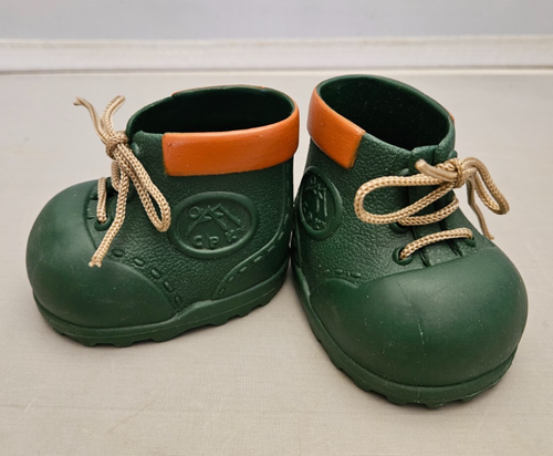 Cabbage Patch Kids Hiking Boot Shoes Green Fits 13.5" tall doll Read Description - Picture 3 of 10