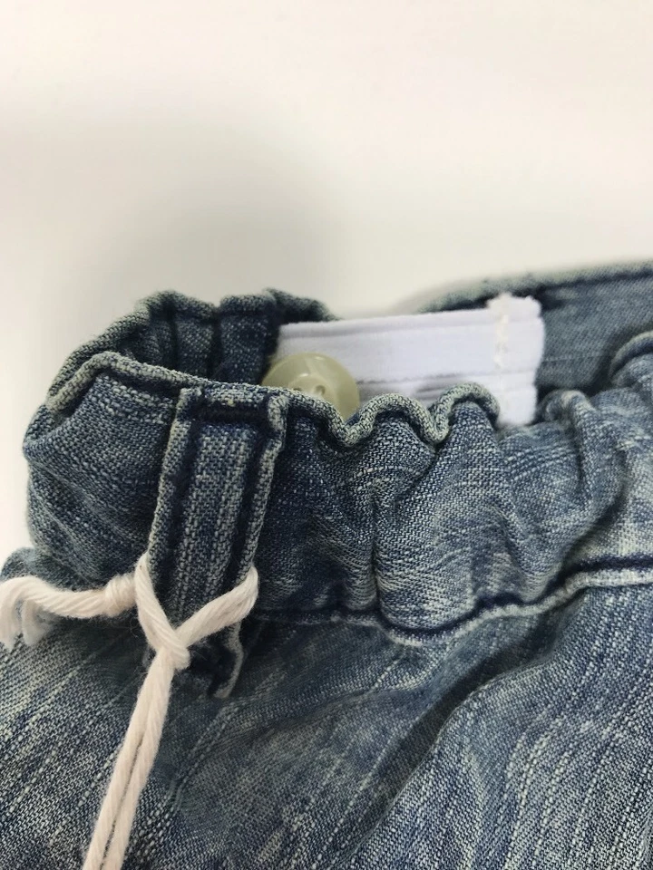 Nuevo Diesel Niñas Denim Falda Pantalones Cortos 9 Meses D Foto 4 de 4