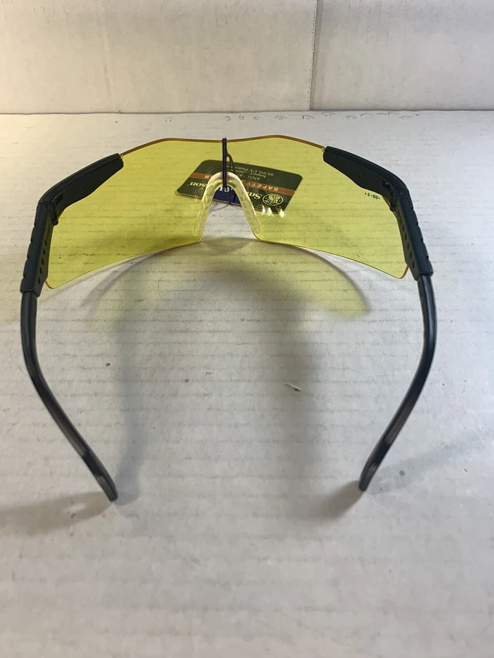 NEW Smith and Wesson Safety Yellow Lens Glasses Z87 Mini Magnum ANSI With Tags - Image 4 of 4