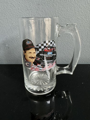 Vintage Dale Earnhardt NASCAR #3 Goodwrench Racing Trinkglas 1997 Sport Bilder