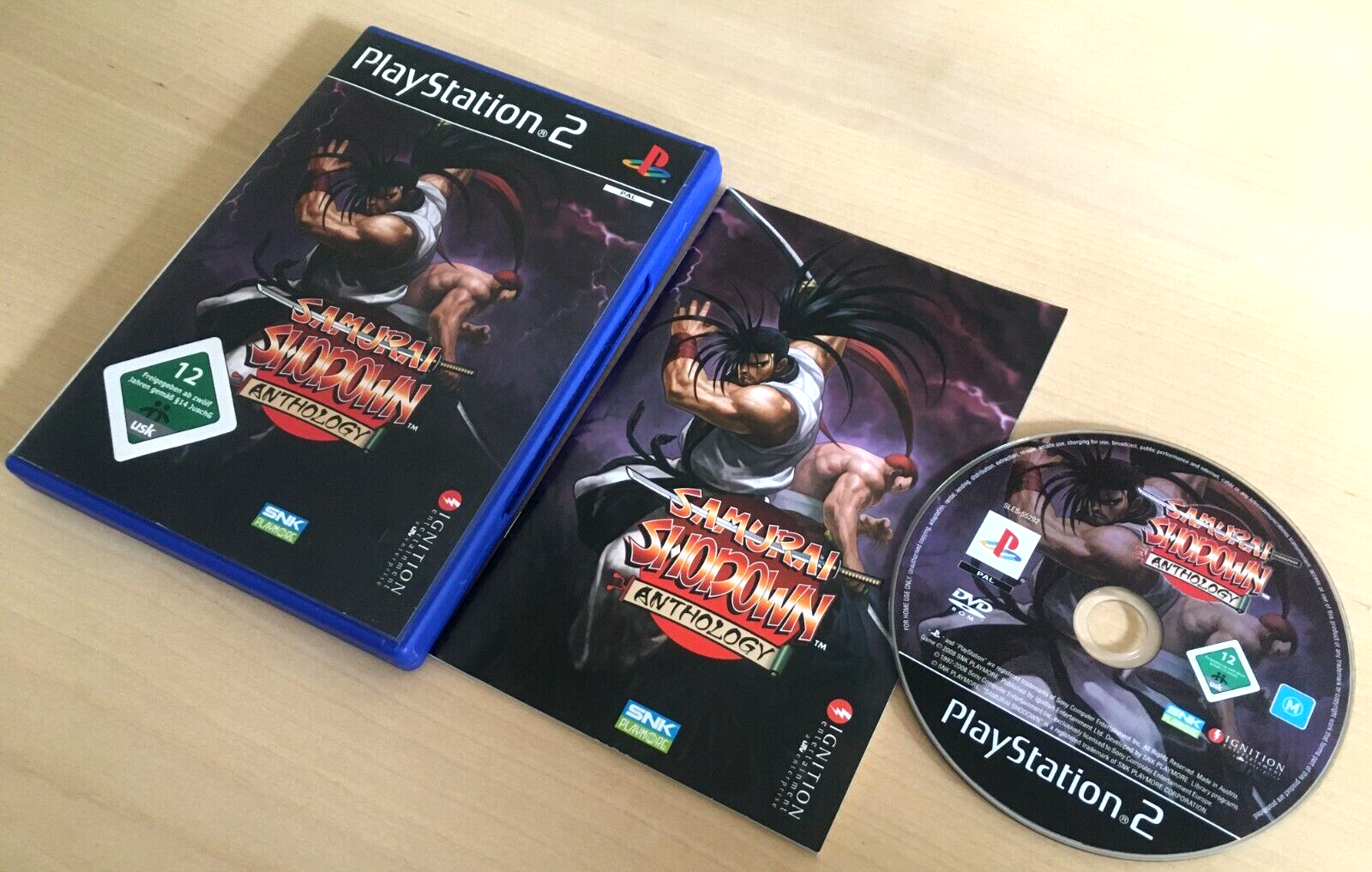 Samurai Shodown Anthology (German Deutsch) PS2 PlayStation 2 | SNK RARE COMPLETE