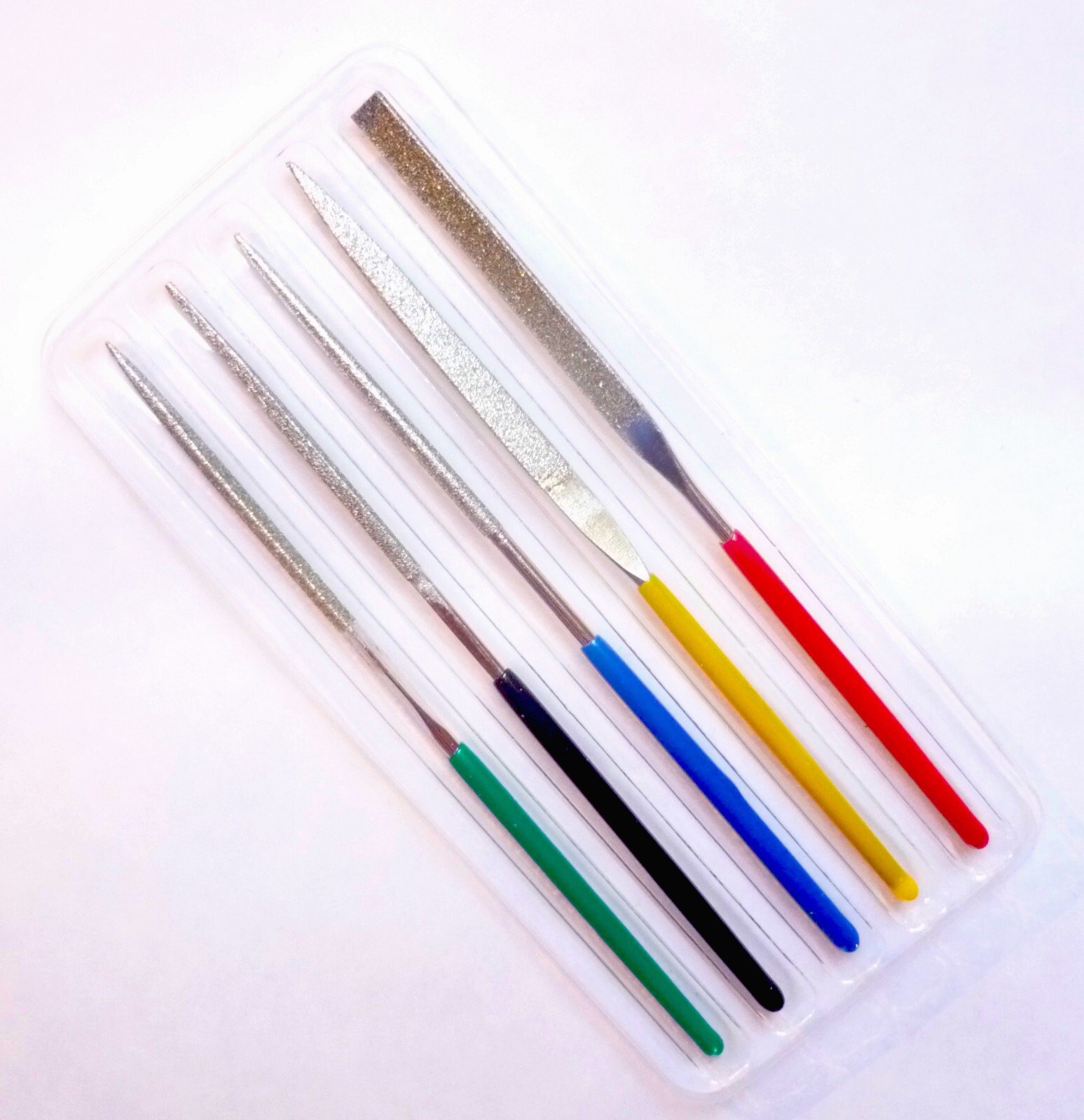 Diamant Nadelfeilen Set 10 Stück - Mini Feilen Für Holz, Metall & Glas