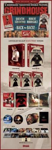 Grind House Blu-ray SteelBook Novamedia #35 One Click Box Set - Picture 3 of 6